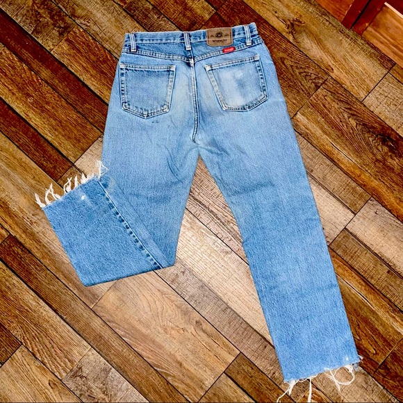 Wrangler Denim - Custom distressed vintage Wrangler jeans